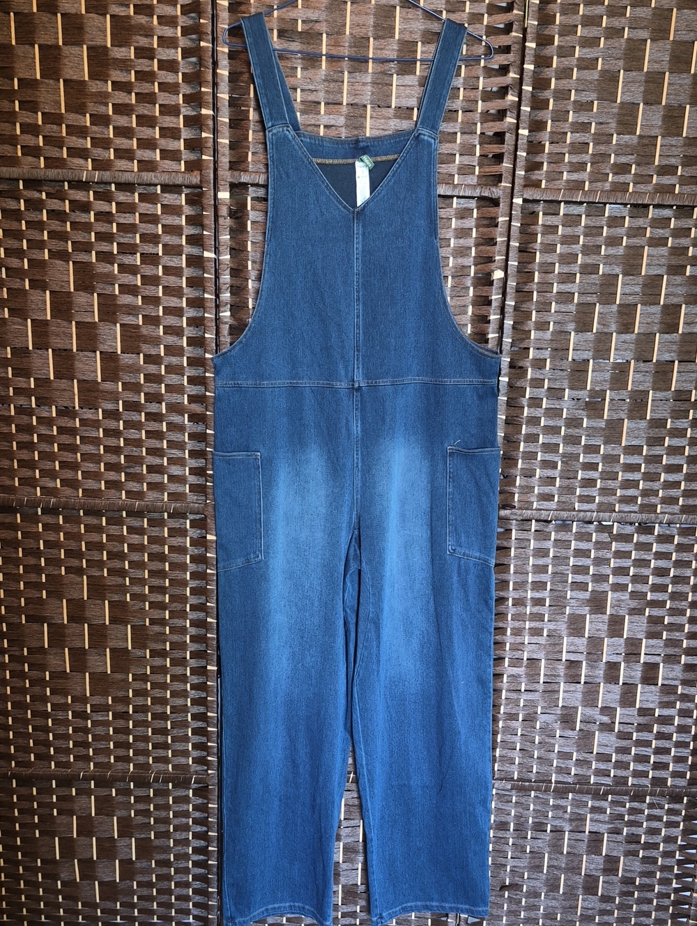 HALARA Denim Overalls in Indigo Blue